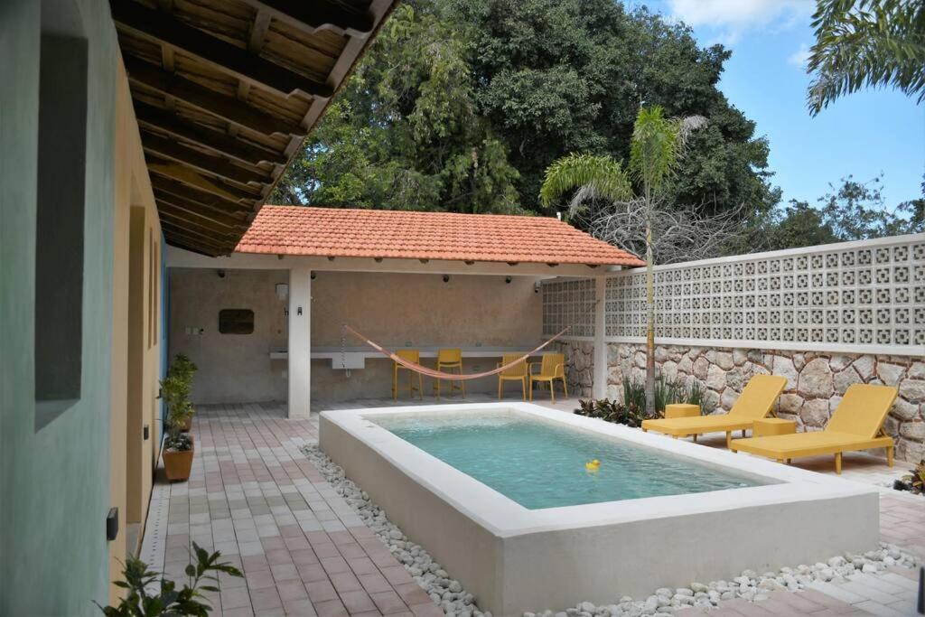 Trilliza Amarilla Villa Campeche Bagian luar foto