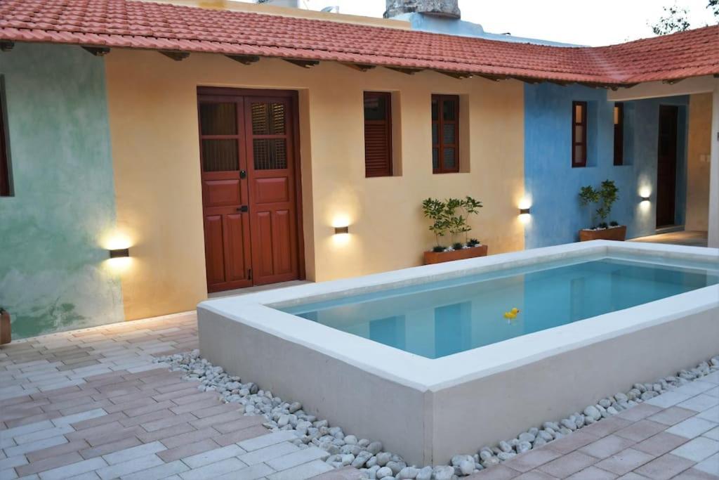 Trilliza Amarilla Villa Campeche Bagian luar foto